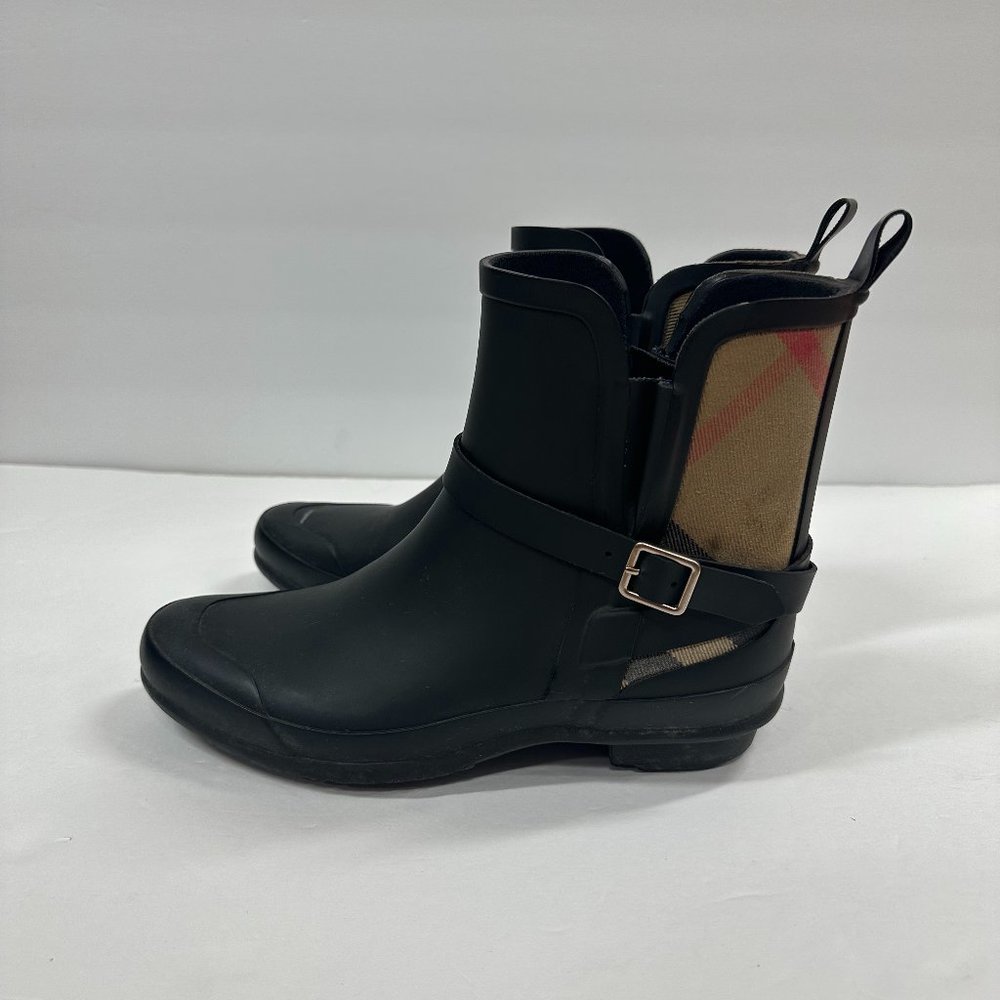 Burberry Riddlestone Strap Boots